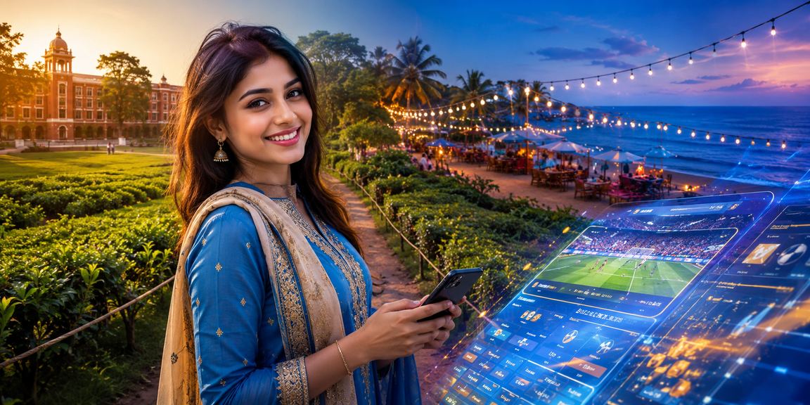 Enjoying mobile casino gaming at a tea garden in Cox's Bazar — the 322 mobile experience